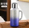 Caneca Térmica de Titânio Tai de Alta Qualidade Panela de Ensopado Display Mecânico de Temperatura Panela de Herança Bolsa Caneca de Titânio Panela de Presente para Exterior Garrafa de Água
