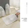 Bolsa para Armazenamento de Sapatos, Bolsa Secadora de Sapatos Anti-Amarelamento, Bolsa de Sapatos Não Tecida, Capa Branca para Sapatos à Prova de Umidade, Capa Descartável para Sapatos à Prova de Poeira, Bolsa para Lavagem de Sapatos
