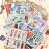 Brinquedos de Adesivos para Vestir Xinmo para Meninas, Presente de Dia das Crianças para Meninas de 10, 8, 6 Anos e Acima, Desenho Animado