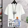 Camiseta Masculina Casual de Manga Curta 2026 Marca Jovem Tendência Verão Roupas Bonitas para Meninos Nova Camiseta de Manga Curta de Verão para Homens