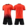 Traje de ropa de fútbol para hombre, estampado, adulto, transpirable, traje de entrenamiento, para niños, deportivo, manga corta, traje de balón
