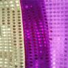 Malla punzonada Color mágico oblea de malla reflectante diámetro de 0,5 cm oblea de malla se puede usar para decoración de escenarios