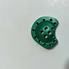 Conectores Porosos en Forma de Media Luna de Resina, Piezas Mecánicas, Juntas Industriales, Negro, Rojo, Verde Oscuro, Azul, Café