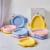 Tigela de cerâmica para gato de estimação, tigela de comida para gato de estimação, prato de jantar com lanche enlatado, tigela de arroz para gato de estimação, tigela de comida de grande diâmetro