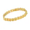 Pulseira Magnética Criativa Popular Transfronteiriça Europeia e Americana para Mão Feminina Borboleta Trevo de Quatro Folhas Ajustável Pulseira de Casal Pulseira