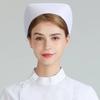 Gorro de Enfermera Nightingale para Mujer Blanco Talla Única Gorro de Cola de Milano Quirófano Clínica Hospital Gorro de Enfermera Rosa Azul