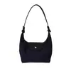 Bolsa de Mão Color Block Nova de Nicho para a Primavera de 2026 com Acabamento de Luxo, Versátil e Fashion para o Trabalho e Uso Diário, Bolsa de Ombro, Bolsa Dumpling