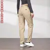 Comercio Exterior Primavera Verano Delgados Pantalones Casuales para Hombre Rectos Sueltos Elásticos Estilo Coreano Modernos de Negocios Versátiles Resistentes al Desgaste
