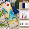Pintura em Esmalte Cloisonné Kit de Material Artesanal DIY Marcador de Página DIY Cloisonné Patrimônio Cultural Imaterial Atividade Artesanal Dia dos Professores