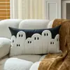 Fundas de Almohada de Halloween de Moda Transfronterizas, Fundas de Almohada Peculiares de Calabaza, Fundas de Almohada Festivas de Fantasma de Halloween con Sombrero Mágico