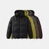 Moda Otoño e Invierno Nueva Versátil Lujo Ligero Sencilla Personalizada Casual Chaqueta de Algodón Cálida Estilo Pareja Tendencia Americana