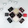 Gran Stock de Cajas de Papel con Patrón de Concha para Empaque de Joyería, Personalizables con Logo, Adecuadas para Cajas de Regalo
