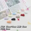 Pingentes de Letras com Contas de Liga Rica Macaron com Contas Espaçadoras Esmaltadas Acessórios para Joias DIY Pingente de Bolsa Materiais para Pulseira