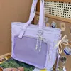 Bolsa Ita Transparente de Estilo Japonés, Nueva Tendencia, Alta Apariencia, Fresca y Dulce, para Niñas, Bolso Tote Ligero de Gran Capacidad