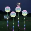 Lámpara Solar de Suelo Diente de León Bola de Cebolla Decoración de Patio Exterior Lámpara de Paisaje para Césped Impermeable Jardín