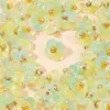 Nuevos Botones de Perlas de Vidrio Bicolores Estilo Nacional Chino Base de Flor Metálica Botones para Cheongsam Traje Tang Camisa Hanfu