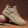 2025 Verão Novas Explosões Aumentado Antiderrapante Tênis de cano baixo Retrô Sapatos da Moda Sapatos de Proteção do Trabalho Sapatos de Trabalho