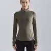 Chamarra de Yoga Weiman Otoño e Invierno para Mujer, Corte Ajustado con Bolsillos, Cuello Alto, Cierre, Chamarra Deportiva de Yoga