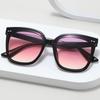 Óculos de sol tipo folha blush atacado 2025 novos óculos vintage anti-ultravioleta com armação quadrada grande para homens e mulheres