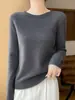 Cárdigan 100% Lana Pura para Mujer para Otoño e Invierno Transfronterizo, Suéter de Punto Holgado tipo Jersey Camisa Base