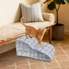 Escalera de Escalada para Perros Pequeños y Gatos para el Hogar de 2, 3 y 4 Escalones, Peldaños Antideslizantes, Escalera para Sofá de Cama para Mascotas Multicapa Desmontable y Lavable