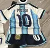 2425 Argentina Lionel Messi Portugal Ronaldo Brasil Foneymar Jersey Jersey de Fútbol para Niños I Jersey de Fútbol para Estudiantes