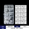 Junta plana de silicona M2-M20, junta de caucho amortiguadora de tornillo, junta de sellado resistente a la temperatura, elástica e impermeable