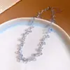 Nuevo Conjunto de Aretes, Collar y Anillo de Uvas Estilo Chino con un Diseño de Alta Gama y Temperamento Elegante, Conjunto de Joyería Exquisita de Lujo Ligero