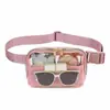Stock Disponible Riñonera para Niños y Niñas Bolso Cruzado Casual de Moda Ligero para Deportes al Aire Libre Bolso de Hombro para Correr Bolso para Teléfono Móvil Nylon Moderno