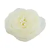 Flor de Rosa de Organza Nueva de 5 cm DIY Accesorios Hechos a Mano para el Cabello Tocados Flores para Ropa y Zapatos Broche Pinzas para el Cabello Accesorios No