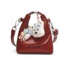 Mini Bolsa de Aparência Sofisticada para Mulheres, Nova Bolsa Portátil Tipo Dumpling de Verão, Estilo Mãe-Filha, Bolsa Transversal Infantil, Porta-Batom