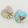 Shijia cristal austríaco (6228) Pingente de coração de pêssego 14MM / 18MM multi-color love diy pingente de jóias