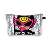 Bolsa de Almacenamiento de Dibujos Animados Negra de Nuevo Estilo Transfronteriza Ultra Bonita para Niñas, Neceser de Alta Gama, Bolsa de Almacenamiento de Dibujos Animados para Estudiantes, Bolso de Mano Portátil