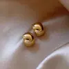 Aretes de Oro al por Mayor Transfronterizos para Mujer 2025 Nuevo Estilo Caliente Aretes Elegantes de Alta Gama Diseño Nicho Aretes de Metal