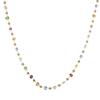 Collar de Cuentas de Cristal Colorido para Mujer 2025 Nuevo Diseño Nicho Versátil Cadena Clavicular Collar Choker Simple