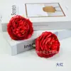 Flores Artificiales de Loto y Peonía Accesorios de Boda Arreglo Floral Decoración de Caja de Regalo Pasador de Flores Tocado de Flores Flores