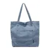 Bolsa de Gran Capacidad para Mujer 2026 Nueva Moda Otoñal Bolso de Hombro Único para Mujer Lona Versátil Bolsa Tote Para Clase Viajes