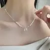 Colar Shijia para Mulheres, Luxo Leve, Nicho, High-End, Corrente de Clavícula da Moda, Gentil e Elegante, Acessório de Pescoço Versátil