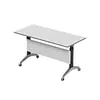 Exclusivo Transfronterizo Mesa de Conferencia Plegable Mesa de Entrenamiento Móvil de Empalme Mesa Larga Mesa Multifuncional Combinación de Mesa y Silla