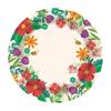 Novo Prato de Papel Descartável de Primavera Prato Florido Louça de Festa Abelha Flor de Primavera Prato de Jantar de Festa Copo de Papel Guardanapo