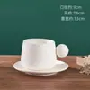 Xícaras de Cerâmica Lisa Jingdezhen para Cerâmica DIY, Xícaras de Argila Branca com Cor Sob Esmalte para Pintura Manual, Xícaras em Branco de Argila Branca Alta