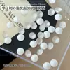 Pedrería Redonda Brillante para Uñas, Paquete Mixto de Pedrería de Punta de 33 Cortes, Pedrería Suelta para Pendientes y Decoraciones de Uñas