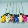 Hortensia Loulan pagoda individual artificial boda salón de bodas arreglo floral flor guía de camino alto flor decorativa flor de comercio exterior