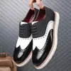 Venda Quente Transfronteiriça Sapatos Masculinos Estilo Britânico Casual de Negócios Tendência Versátil Sapatos de Couro Fáceis de Calçar Sapatos Masculinos