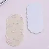Lindo Chica Corazón Encaje Oval Acrílico DIY Tocado Flequillo Pin Lateral Parche Accesorios para el Cabello Accesorios de Pasador