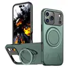 Adecuado para Funda de Teléfono Móvil Iphone18Promax, Soporte Magnético Giratorio de 360 Grados, Carga Inalámbrica, Funda Protectora Apple 16/17