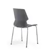 Cadeira de Treinamento para Escritório, Cadeira Empilhável em Forma de Arco de Plástico Espesso para Restaurante, Cadeira para Reunião de Equipe, Cadeira de Conferência, Cadeira para Área de Lazer