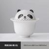 Panda Travel Camping Tea Set Outdoor Portátil Tea Set Um Pote Quatro Copos Chá-fazendo Xícara Rápida Acompanhando Presente