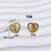 Colgante de Pony de Acero de Titanio con Moneda de Cobre, Etiqueta Pequeña DIY de Año Nuevo, Año del Caballo, Hazte Rico Inmediatamente, Accesorio con Galvanoplastia al Vacío de Oro de 18 Quilates