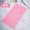 Alfombra antideslizante de baño a cuadros simple, alfombra de PVC para bañera con ventosas, alfombrilla de masaje para pies, alfombrilla barrera de agua para inodoro y baño